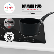 Carica l'immagine nel visualizzatore di Gallery, CASSERUOLA 1 MANICO DIAMANT PLUS INDUCTION CM.16 - Olympia Italian Premium Cookware
