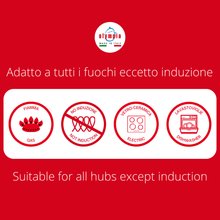 Carica l'immagine nel visualizzatore di Gallery, CASSERUOLA 1 MANICO CM.16 HARD COOK - Olympia Italian Premium Cookware