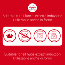 Carica l'immagine nel visualizzatore di Gallery, WOK HARD COOK CM.32 - Olympia Italian Premium Cookware