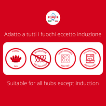 Carica l'immagine nel visualizzatore di Gallery, BISTECCHIERA HARD COOK - Olympia Italian Premium Cookware