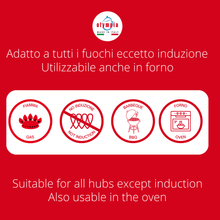 Carica l'immagine nel visualizzatore di Gallery, GRIGLIA VASSOIO HARD COOK - Olympia Italian Premium Cookware