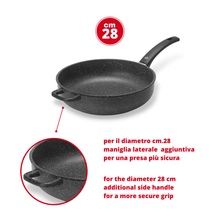 Carica l'immagine nel visualizzatore di Gallery, PADELLA ALTA HARD COOK - Olympia Italian Premium Cookware