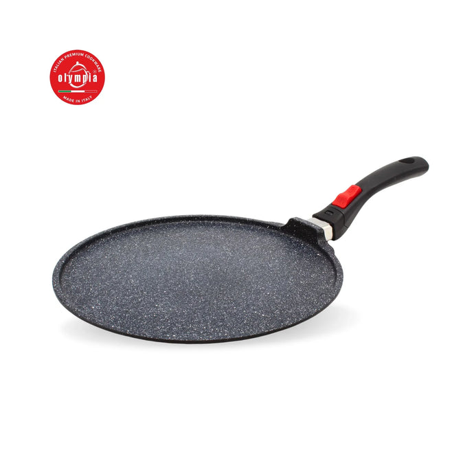 Piastra Clicca Cook con Manico Rimovibile Alluminio Pressofuso 30 cm - olympia-store.it