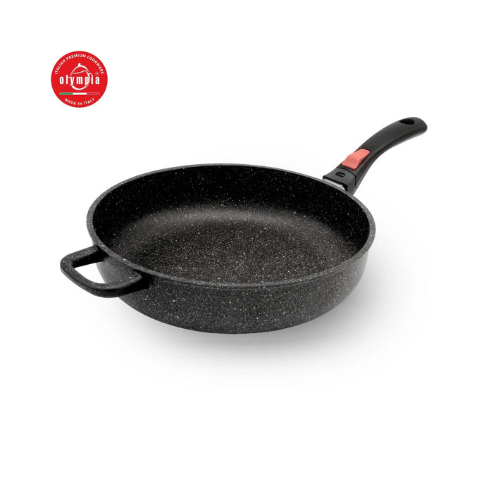 Padella Alta Clicca Cook con Manico Rimovibile Alluminio Pressofuso - olympia-store.it
