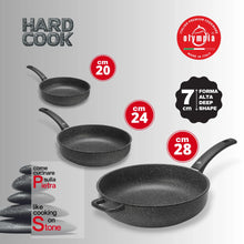 Carica l&#39;immagine nel visualizzatore di Gallery, Padella Alta Hard Cook Alluminio Pressofuso - olympia-store.it
