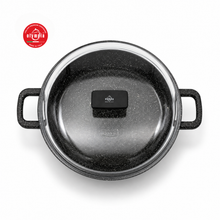 Cargar imagen en el visor de la galería, Cacerola Baja con Tapa Hard Cook Aluminio Fundido
