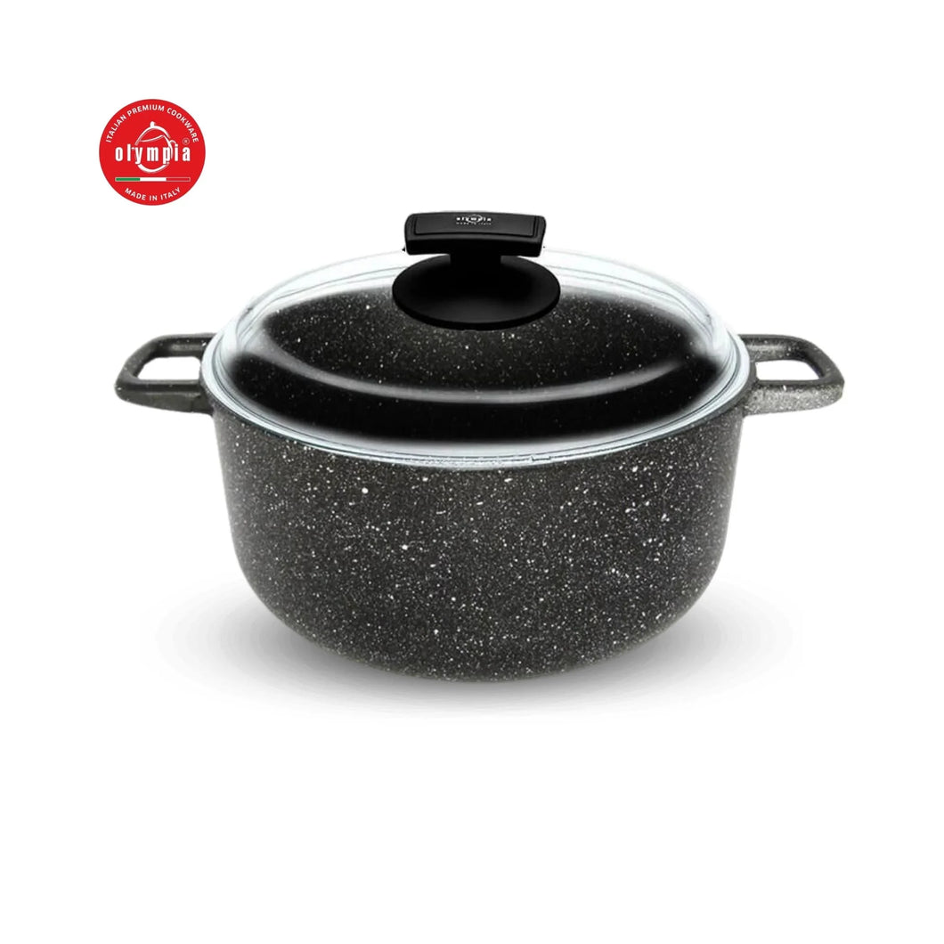 Casseruola con Coperchio Hard Cook Alluminio Pressofuso - olympia-store.it