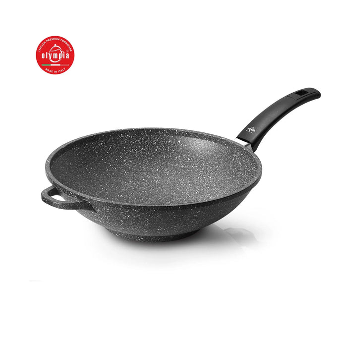 Wok Hard Cook Alluminio Pressofuso 32 cm - olympia-store.it