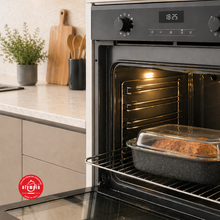 Cargar imagen en el visor de la galería, Casseruola Rettangolare con Coperchio Hard Cook Alluminio Pressofuso 33x22 cm cap.6 Lt. - olympia-store.it
