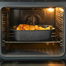 Carica l&#39;immagine nel visualizzatore di Gallery, Casseruola Rettangolare con Coperchio Hard Cook Alluminio Pressofuso 33x22 cm cap.6 Lt. - olympia-store.it
